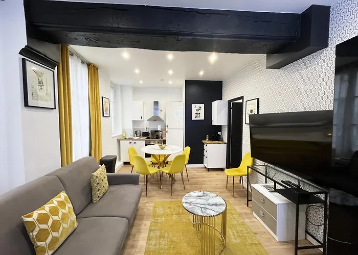 Urbanflat 157 - Urban Coco Flat In Montorgueil Apartment Paris